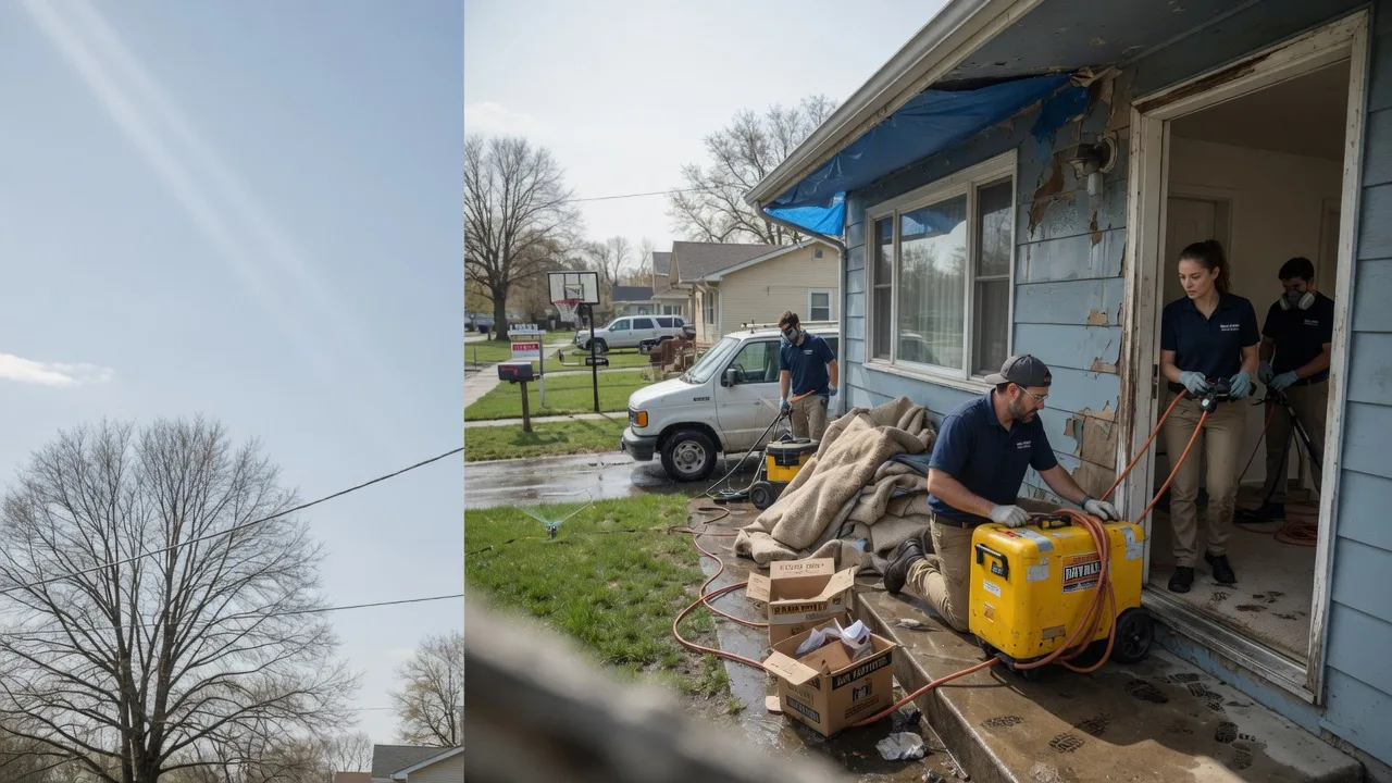 Basement Flood Cleanup in Oran, MO near me